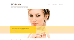 Desktop Screenshot of biosamia.com